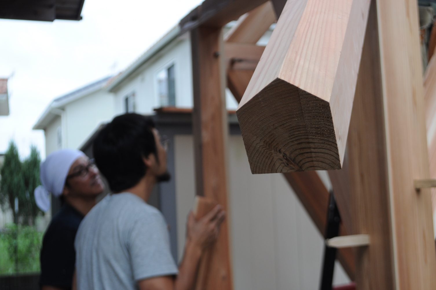 小屋組の架構